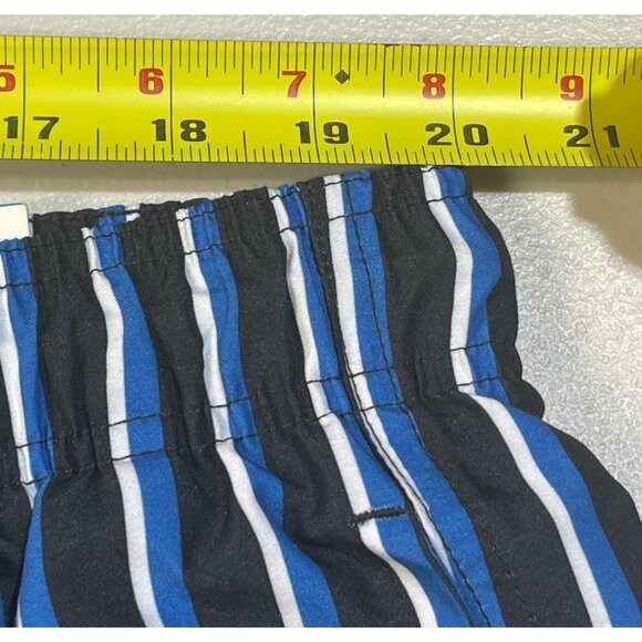 Arizona Jean Co Mens XXL Striped Swim Trunks With Elastic Waistband & Drawstring - Picture 5 of 11